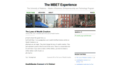Desktop Screenshot of mbet.dandonovan.ca